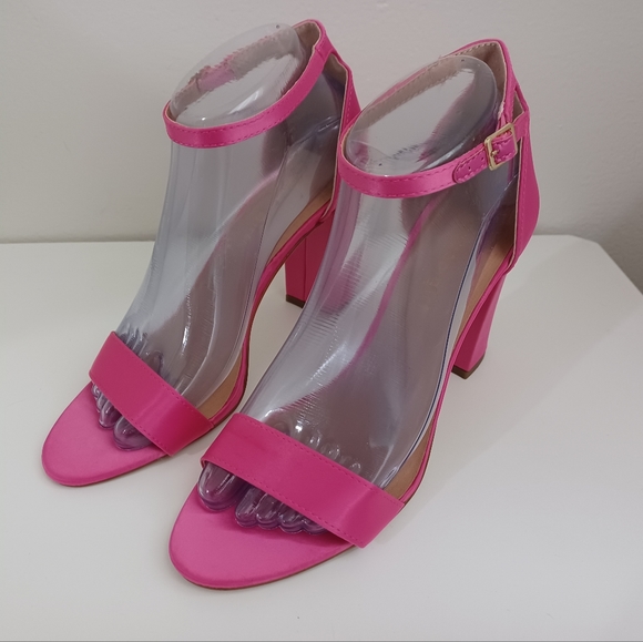 Madden Girl Women's Block Heeled Pink Size 8 New - Picture 3 of 9